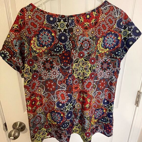 Two 2 NORACORA blouses small shirt sleeve - Picture 3 of 9